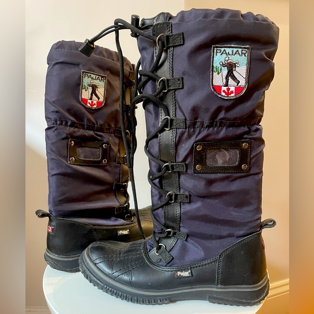 PAJAR Tall Lace Up, Line Snow Boots 8-8.5